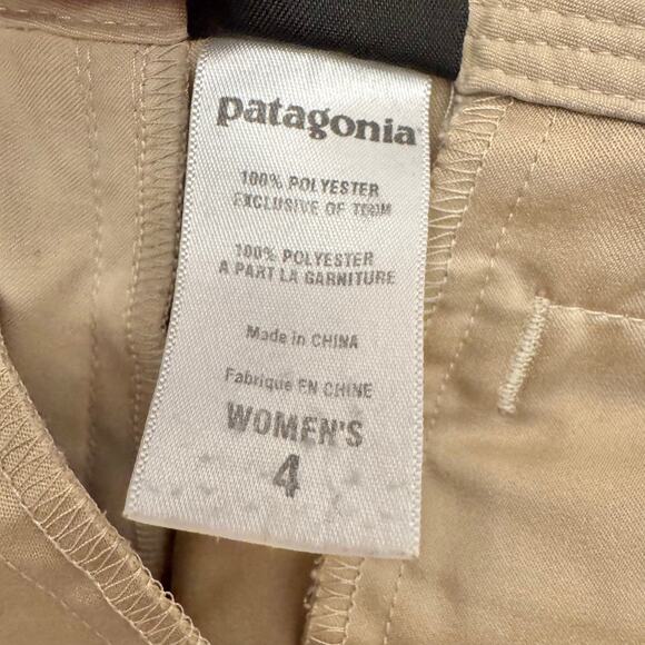 Patagonia Kokawe Shorts Khaki 9" Inseam 4 Slit Pockets - Picture 5 of 11